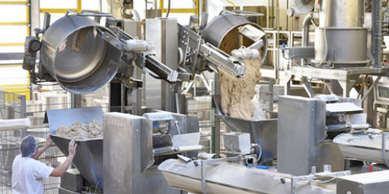 Sämtliche Branchen können bei der Anschaffung von Maschinen von Fördermitteln profitieren, auch Großbäckereien. 